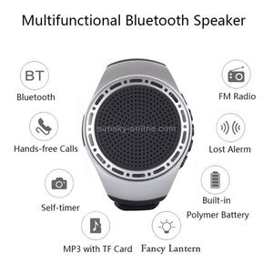 U6 Smart Wireless Bluetooth Sport Music Watch Speaker Handsfree CallsRadioTFCard